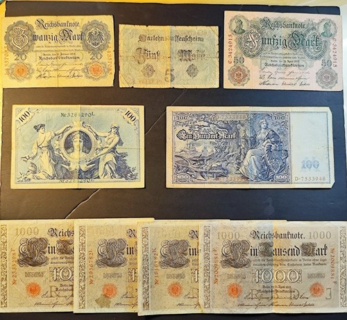 Reichsbanknoten 1904 1913 - reichsbanknoten, 1904–1913