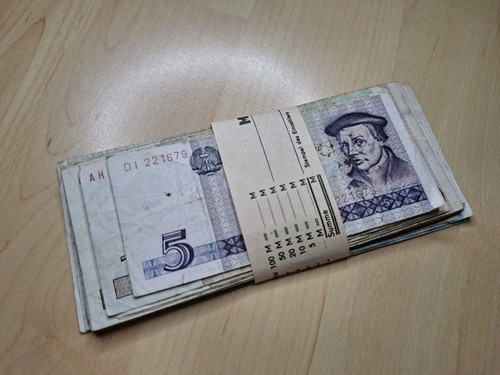 1000 mark ddr banknoten - ddr,