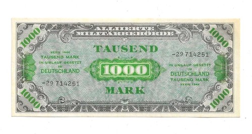 1000 mark 1944 207c - 1000,