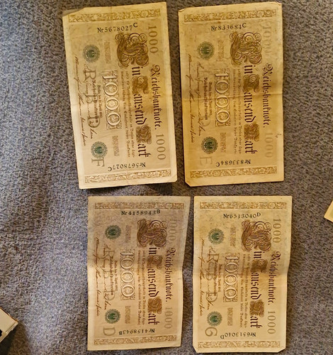 Reichsbanknote 1000 mark - 1,