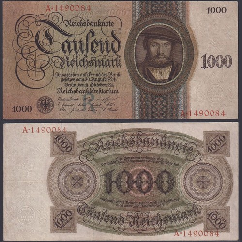 Deutsches reich 1000 - reich,