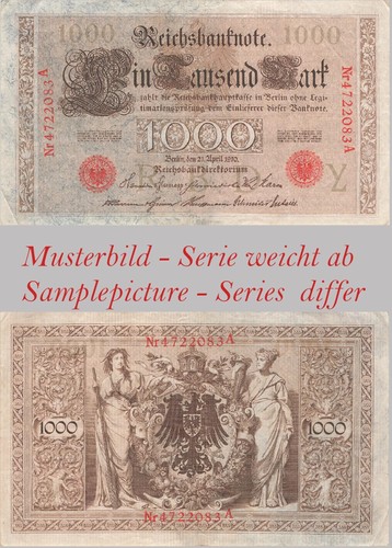 Deutschland germany 1000 mark - germany,