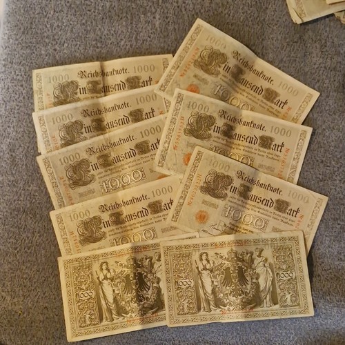 Reichsbanknote 1000 mark - reichsbanknote,