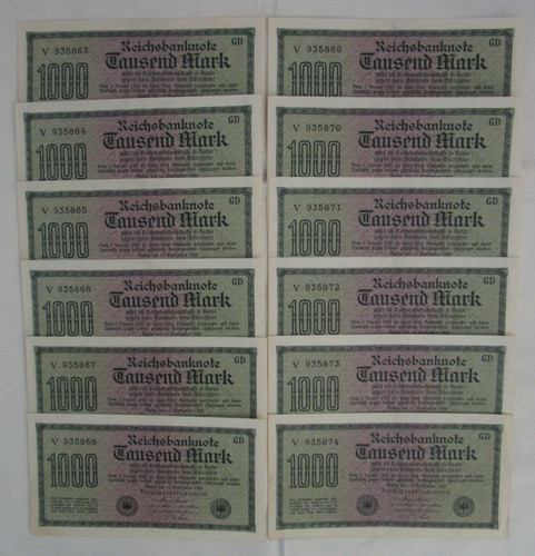 1000 mark 1922 - 1000, v.