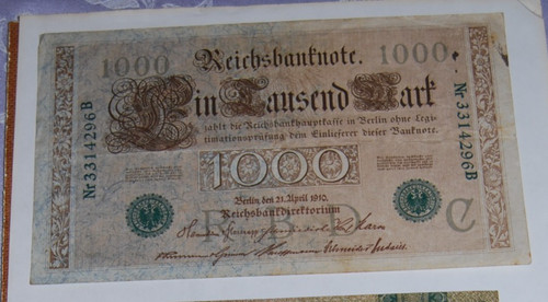 Reichsbanknote 1000mark - 1000mark,