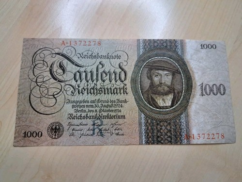 1000 reichsmark reichsbanknote - 1000,
