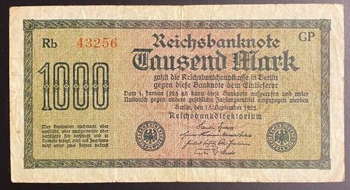 1000 mark 1922 - mark,