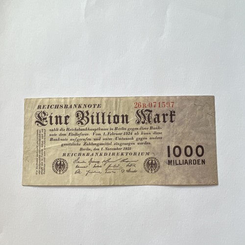 Reichsbanknote billion mark - 1,