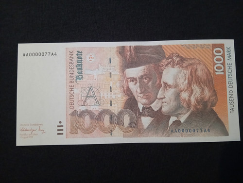 Deutsche mark 1000 - deutsche,
