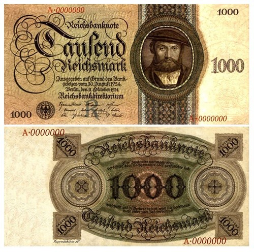 Reichsbanknote 1000 - reichsbanknote,,