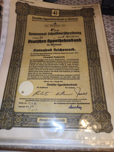 1000 reichsmark 1941 - 1000,