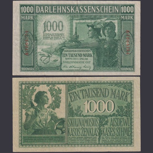 Darlehnskasse ost kowno 1000 - ost,
