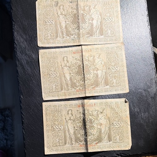 Reichsbanknote 1000 mark - reichsbanknote,