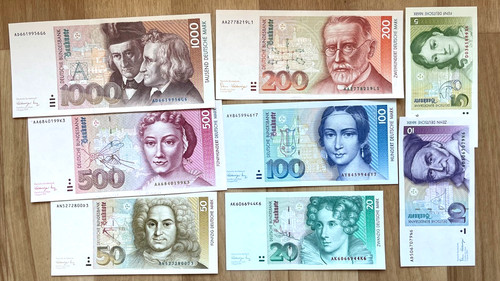 Original deutsche mark - deutsche,
