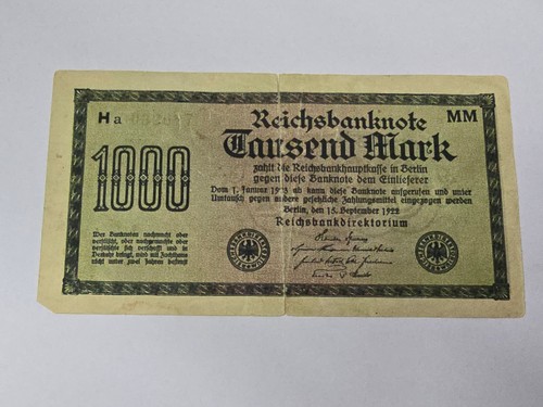 1000 mark 1922 - 1000,