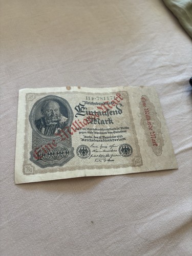 Reichsbanknote milliarde - reichsbanknote, 1