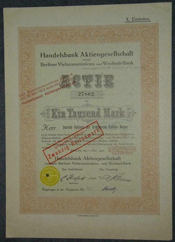 Handelsbank - 50, x