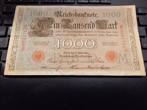 Reichsbanknote 1000 mark - 1000,