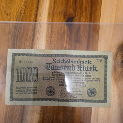 1000 mark reichsbanknote - 1000,