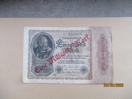 Reichsbanknote milliarde - 1,