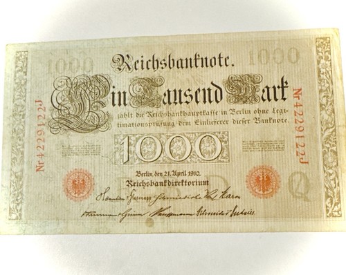 1000 mark note der deutsches - 1000-mark-note,