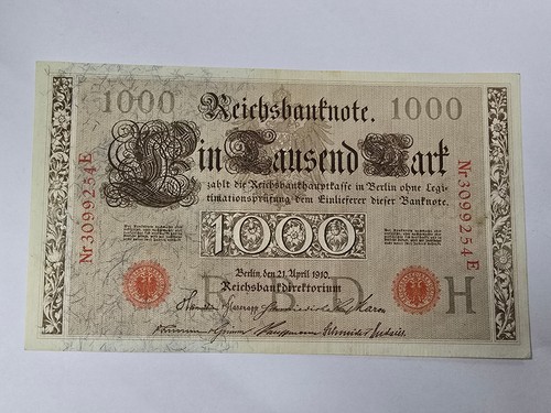 1000 mark reichsbanknote - 1000,