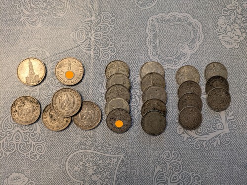 Silbermünzen deutsches - 23,