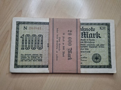 Bündel 1000 mark - bündel,