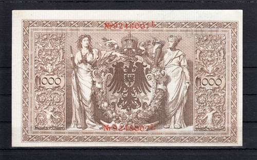 1000 mark 1910 ro - v., (ro