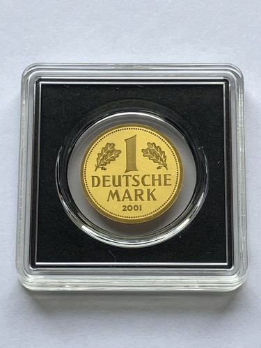Deutsche mark 2001 - deutsche, gold