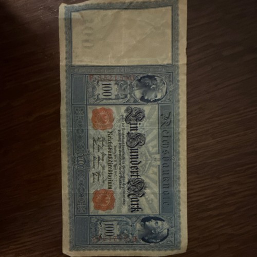 Reichsbanknote deutsches reich - deutsches,