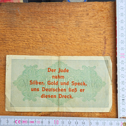 1000 mark schein 1922 mit - 1000,