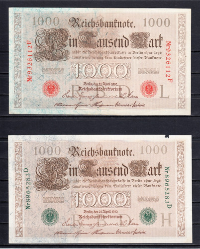 1000 mark 1910 2 - 1000,