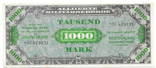 1000 mark alliierte - 1000,