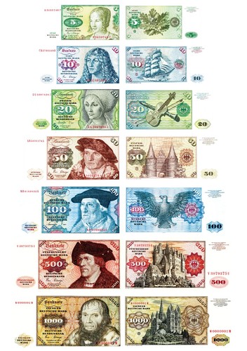 Deutsche mark bbk ausgabe - mark,