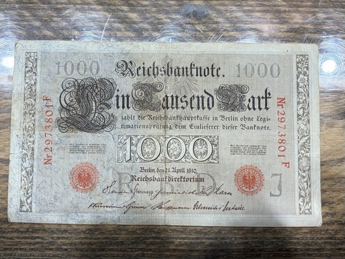 Deutsches reich reichsbanknote - reich,