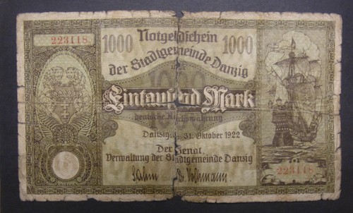 1000 mark 1922 - 1000,