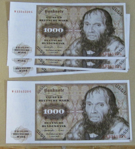 Deutsche mark geldscheine - mark,
