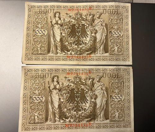 1000 mark reichsbanknoten - mark,