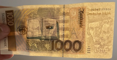 Deutsche bundesbank 1000 - deutsche,