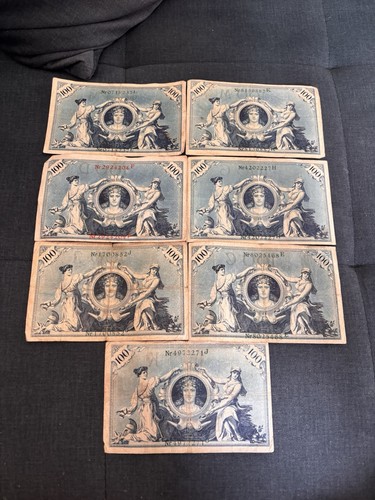 Reichsbanknoten sammlung - reichsbanknoten,