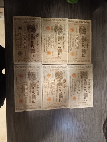 Reichsbanknoten 1000 mark - ,