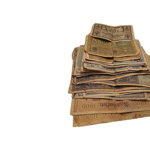 Reichsbanknoten 2x1000 mark - reichsbanknoten,