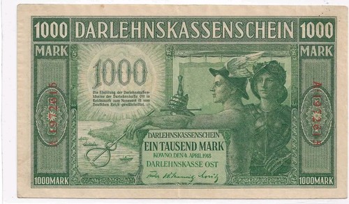 1000 mark 1918 471b - 1000,