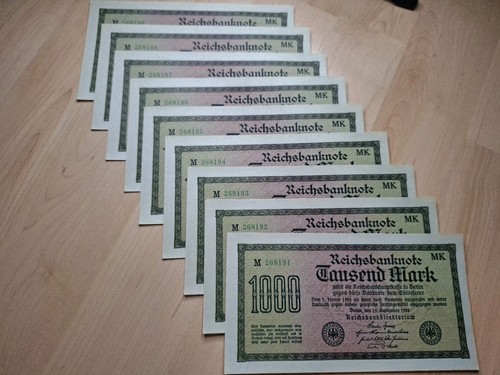 1000 mark reichsbanknote - 1000,